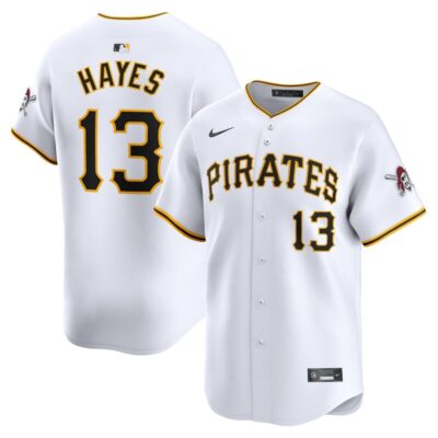 Ke'Bryan Hayes Pittsburgh Pirates Home Limited Player Jersey - White