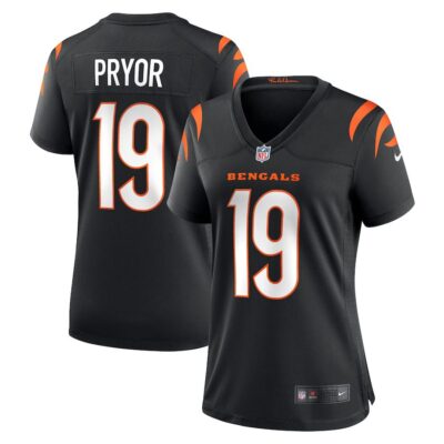 Kendric Pryor Cincinnati Bengals Women's Game Jersey - Black