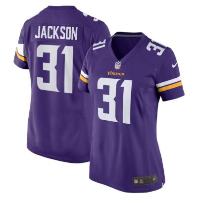 Khyree Jackson Minnesota Vikings Women's Game Jersey - Purple