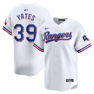 Kirby Yates Texas Rangers Home Limited Player Jersey - White