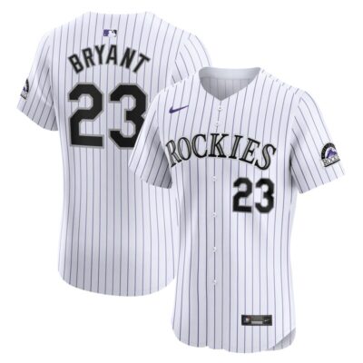 Kris Bryant Colorado Rockies Home Elite Jersey - White