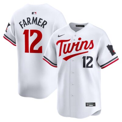 Kyle Farmer Minnesota Twins Home Limited Player Jersey - White