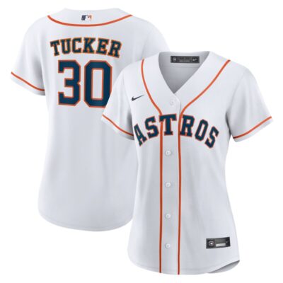 Kyle Tucker Houston Astros Women Home Replica Jersey - White