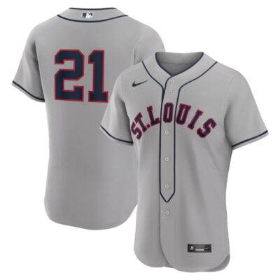 Lars Nootbaar St. Louis Cardinals 2024 Rickwood Classic Player Jersey - Gray