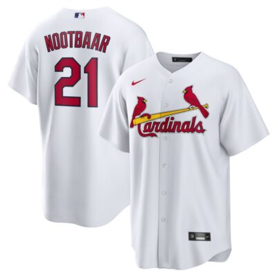 Lars Nootbaar St. Louis Cardinals Home Replica Jersey - White