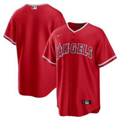 Los Angeles Angels Alternate Replica Team Jersey - Red