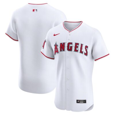 Los Angeles Angels Home Elite Jersey - White