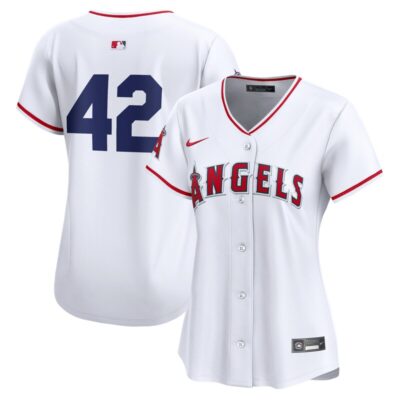 Los Angeles Angels Women 2024 Jackie Robinson Day Home Limited Jersey - White