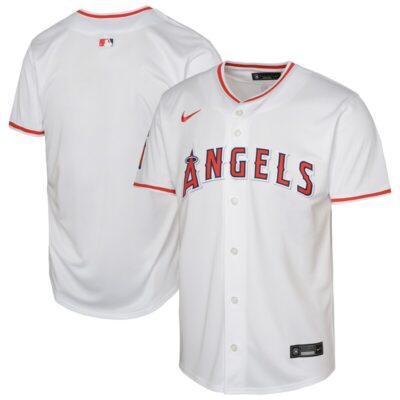 Los Angeles Angels Youth Home Limited Baseball Jersey - White