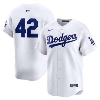 Los Angeles Dodgers 2024 Jackie Robinson Day Home Limited Jersey- White