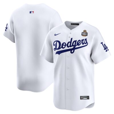 Los Angeles Dodgers 2024 World Series Home Limited Jersey - White
