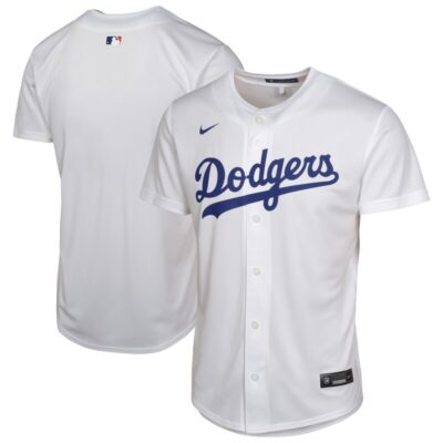 Los Angeles Dodgers Youth Home Game Jersey - White