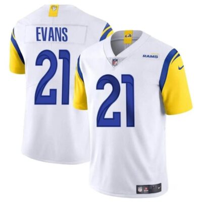 Los Angeles Rams #21 Zach Evans White 2024 Vapor Untouchable Football Stitched Jersey