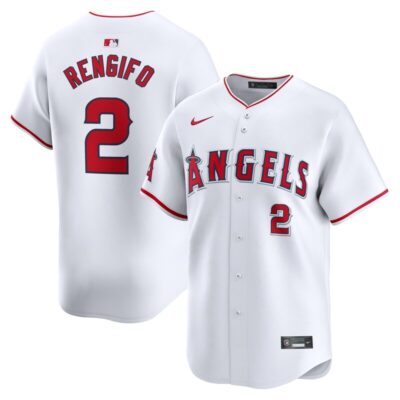 Luis Rengifo Los Angeles Angels Home Limited Player Jersey - White