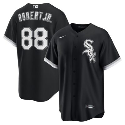 Luis Robert Jr. Chicago White Sox Alternate Replica Player Jersey - Black