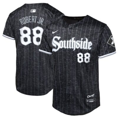 Luis Robert Jr. Chicago White Sox Youth City Connect Limited Player Jersey - Black