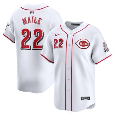 Luke Maile Cincinnati Reds Home Limited Player Jersey - White