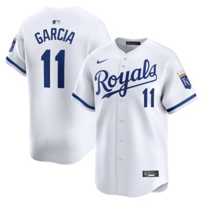 Maikel Garcia Kansas City Royals Home Limited Player Jersey - White