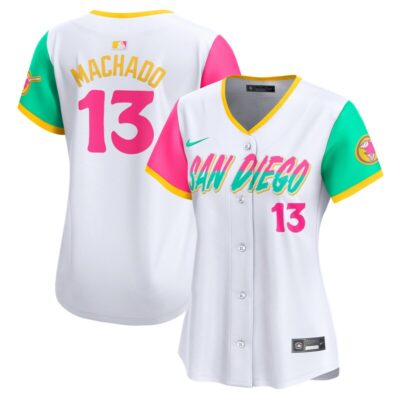 Manny Machado San Diego Padres Women City Connect Limited Player Jersey - White