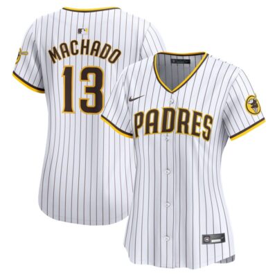 Manny Machado San Diego Padres Women Home Limited Player Jersey - White