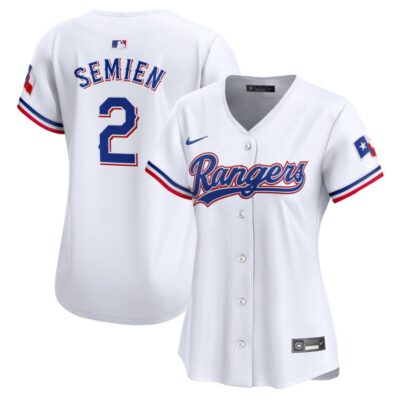 Marcus Semien Texas Rangers Women Home Limited Player Jersey - White