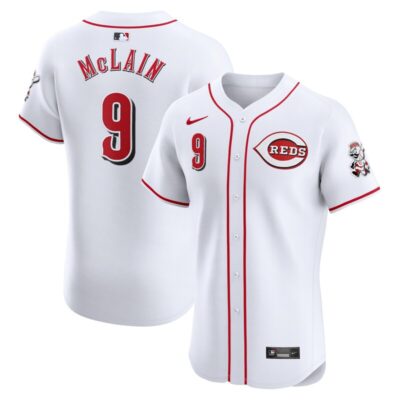 Matt McLain Cincinnati Reds Home Elite Player Jersey - White