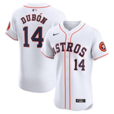 Mauricio Dubon Houston Astros Home Elite Player Jersey - White