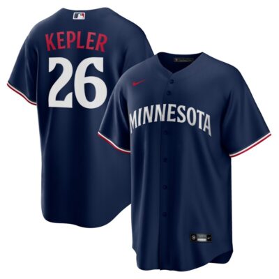 Max Kepler Minnesota Twins Alternate Replica Jersey - Navy