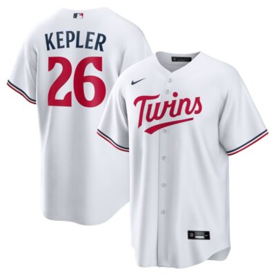 Max Kepler Minnesota Twins Home Replica Player Logo Jersey - White