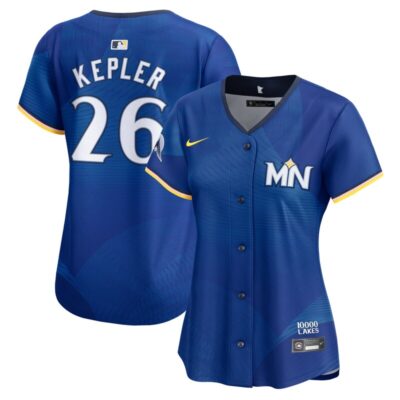 Max Kepler Minnesota Twins Women 2024 City Connect Limited Jersey - Royal