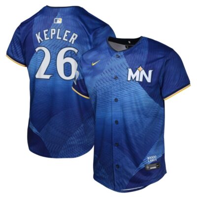 Max Kepler Minnesota Twins Youth 2024 City Connect Limited Jersey - Royal