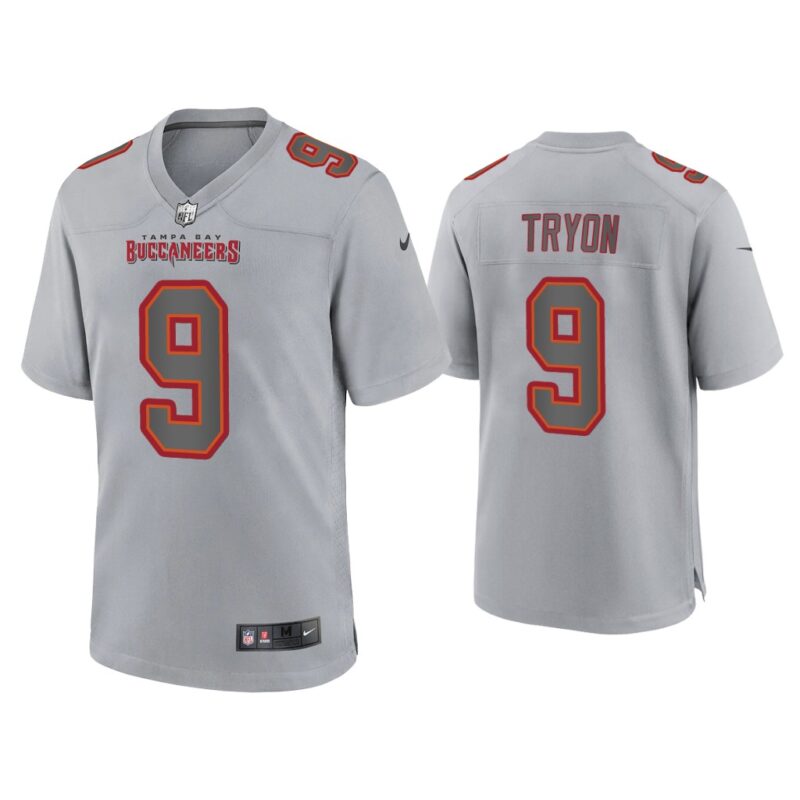 Men Joe Tryon Tampa Bay Buccaneers Gray Atmosphere Fashion Game Jersey