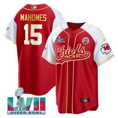 Men Kansas City Chiefs Super Bowl LVII Alternate Cool Base Jersey