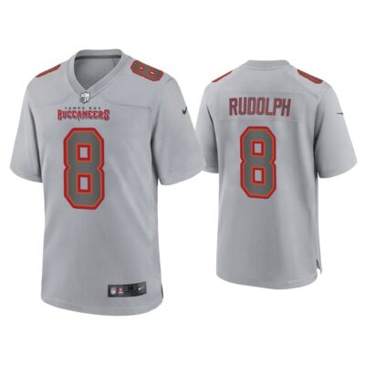 Men Kyle Rudolph Tampa Bay Buccaneers Gray Atmosphere Fashion Game Jersey