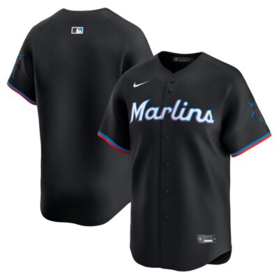 Miami Marlins Alternate Limited Jersey - Black