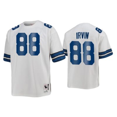 Michael Irvin Dallas Cowboys White 1977 Throwback Jersey