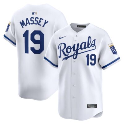 Michael Massey Kansas City Royals Home Limited Player Jersey - White