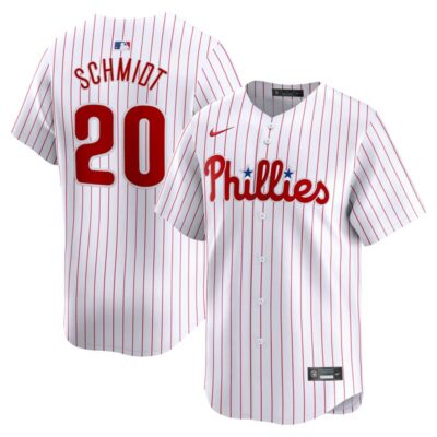 Mike Schmidt Philadelphia Phillies Home Limited Player Jersey - White