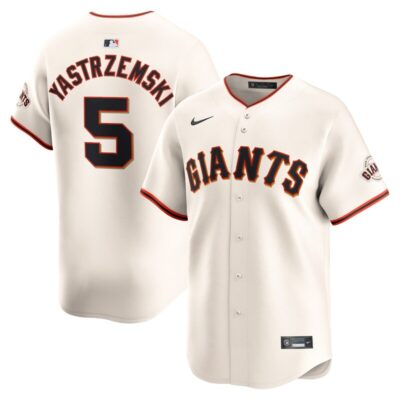 Mike Yastrzemski San Francisco Giants Home Limited Player Jersey - Cream