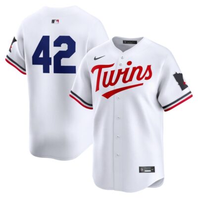 Minnesota Twins 2024 Jackie Robinson Day Home Limited Jersey - White