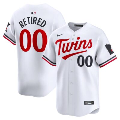 Minnesota Twins Home Limited Pick-A-Player Retired Roster Jersey - White