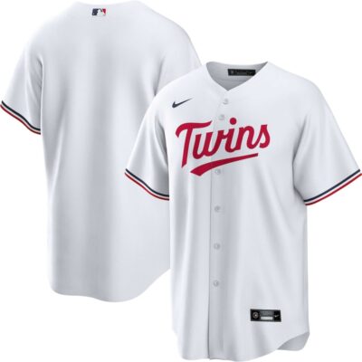 Minnesota Twins Home Replica Team Jersey - White