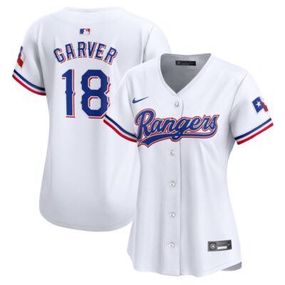 Mitch Garver Texas Rangers Women Home Limited Player Jersey - White