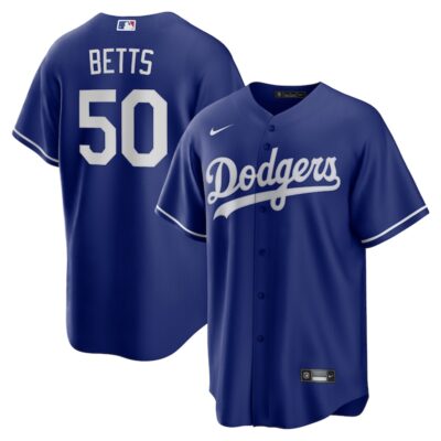 Mookie Betts Los Angeles Dodgers Alternate Replica Player Jersey - Royal