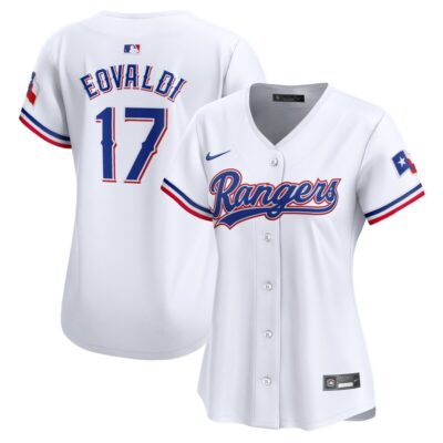 Nathan Eovaldi Texas Rangers Women Home Limited Player Jersey - White