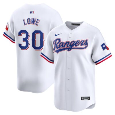 Nathaniel Lowe Texas Rangers Home Limited Player Jersey - White