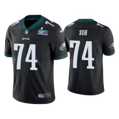 Ndamukong Suh Philadelphia Eagles Super Bowl LVII Black Vapor Limited Jersey