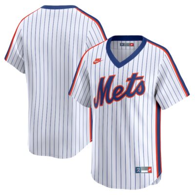 New York Mets Cooperstown Collection Limited Jersey - White