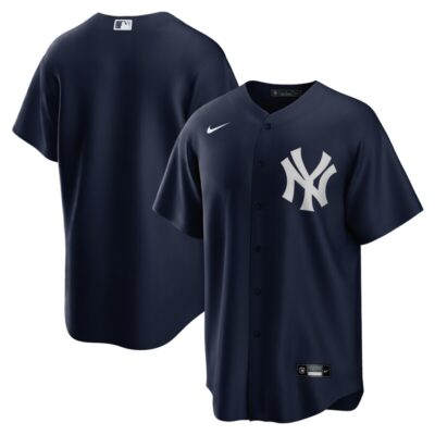 New York Yankees Alternate Replica Team Jersey - Navy