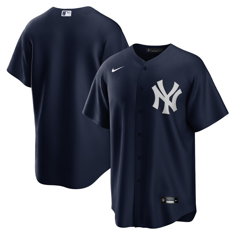 New York Yankees Alternate Replica Team Jersey - Navy